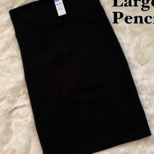 New Agnes & Dora Large pencil skirt  Black